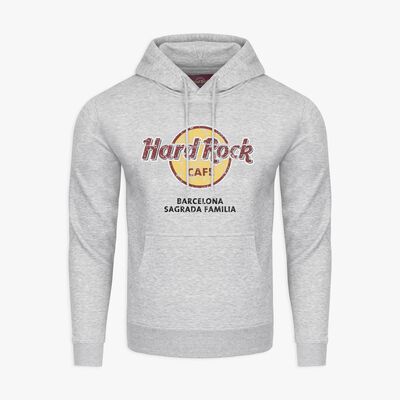 Unisex Classic Logo Hoodie Grey